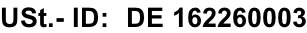 USt.- ID:  DE 162260003